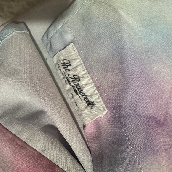 RSVLTS Dare Groovy Things Mens 3XL Retro Color Mash Cloud Print Shirt - Picture 9 of 12